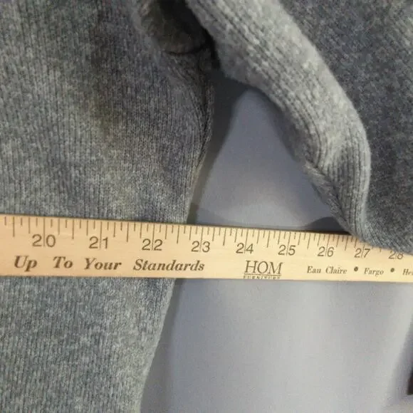 Peter Millar Ryder Cup 2016 Hazeltine Sweater Mens M Gray 1/4 Zip - Picture 6 of 10